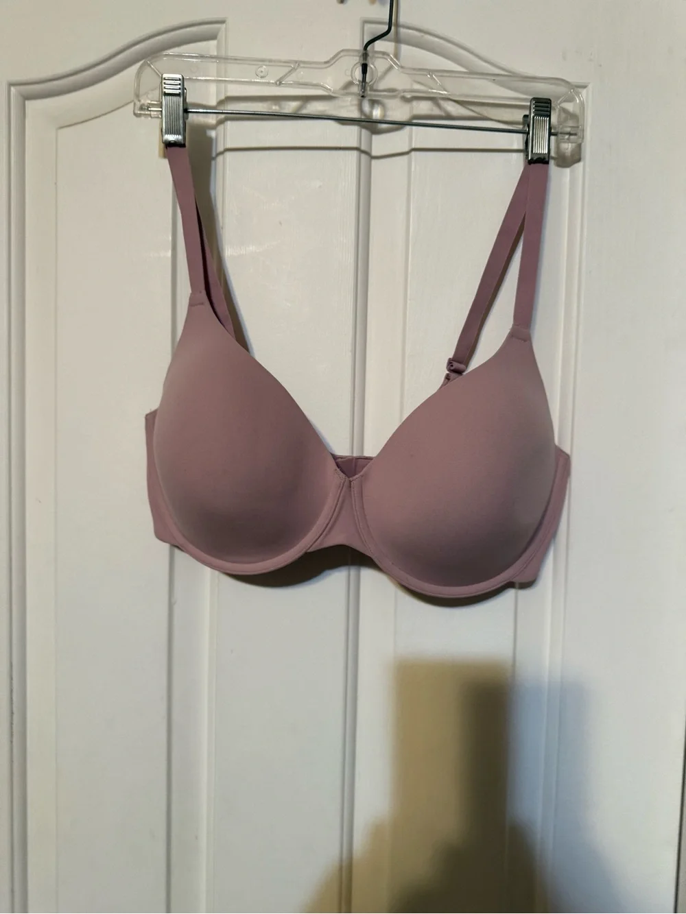 SKIMS Light Mauve Smooth T-Shirt Bra - Picture 1 of 6
